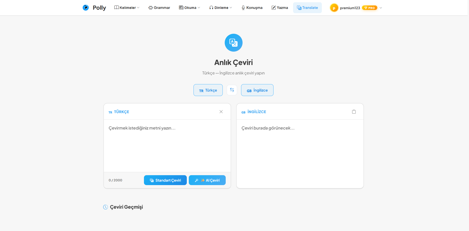 Polly Learn Web Screenshot 4