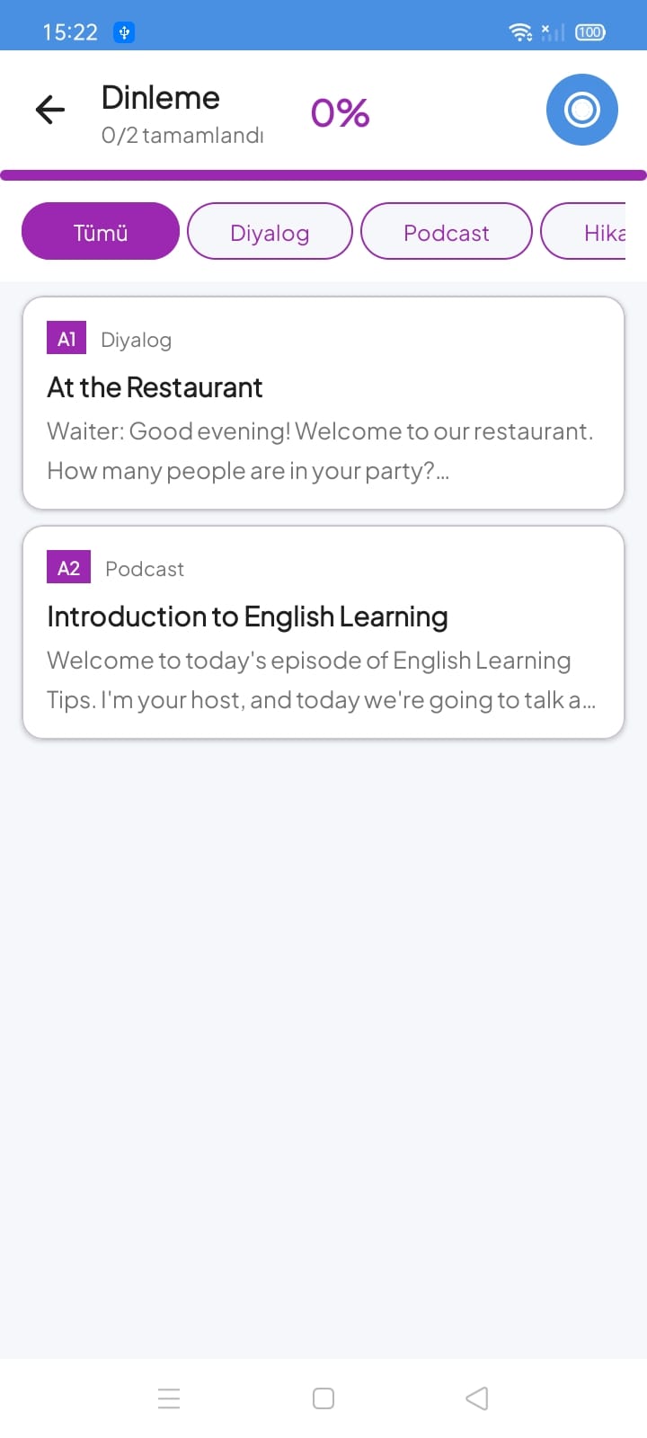 Polly Learn Mobile Screen 11